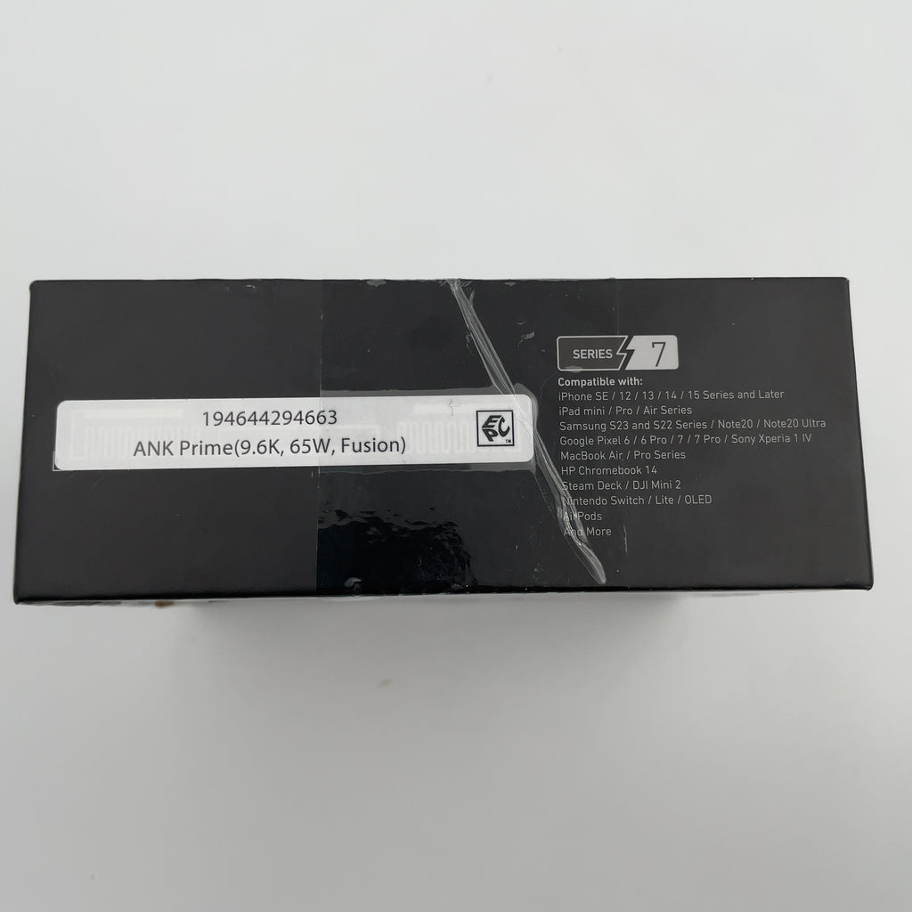 Anker 9600Mah 65W Prime Power Bank Fusion - Black: Dual Device Charging, 240V Output