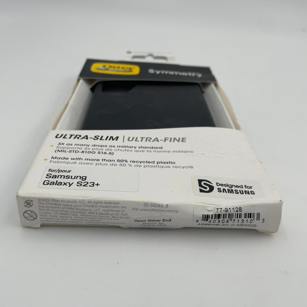 Otterbox Samsung Galaxy S23+ Symmetry Series Case - Black: Lightweight, Bump-Resistant