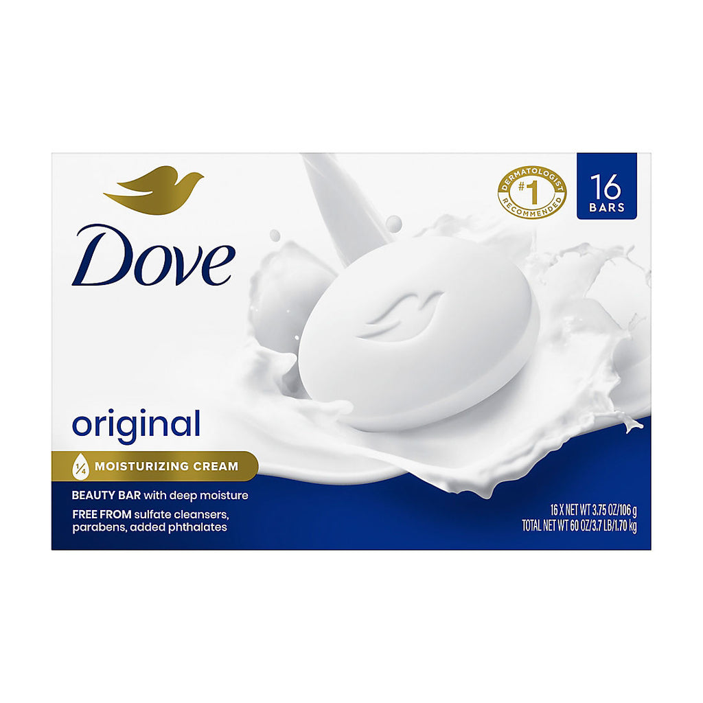 Dove Orig Bar Soap 16Ct