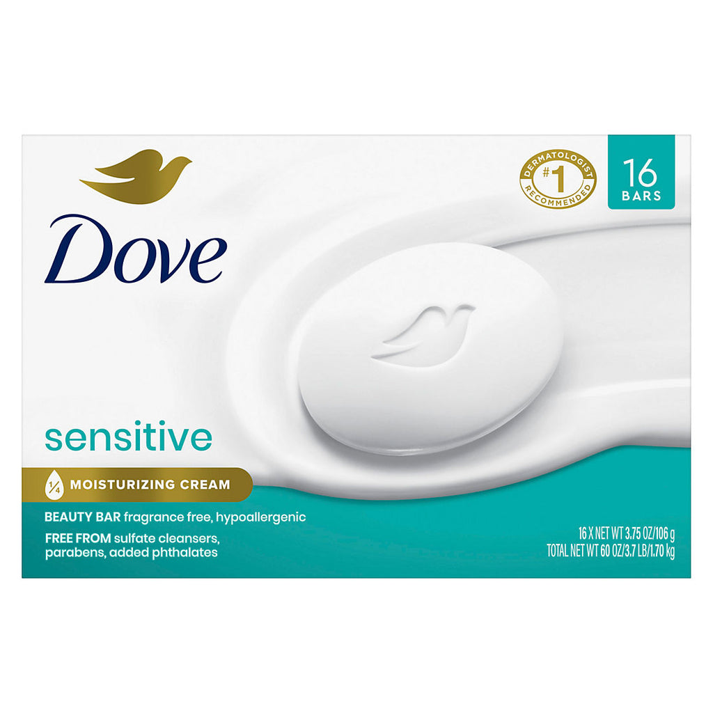 Dove Sensitive Bar 16Ct