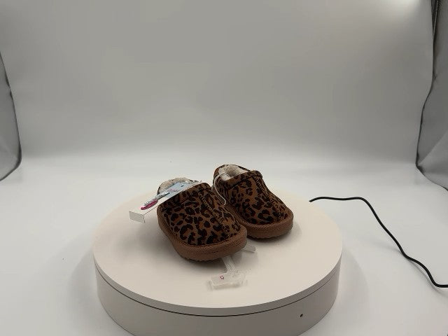 Toddler Jude Clog Slippers - Cat & Jack Leopard Brown 5T