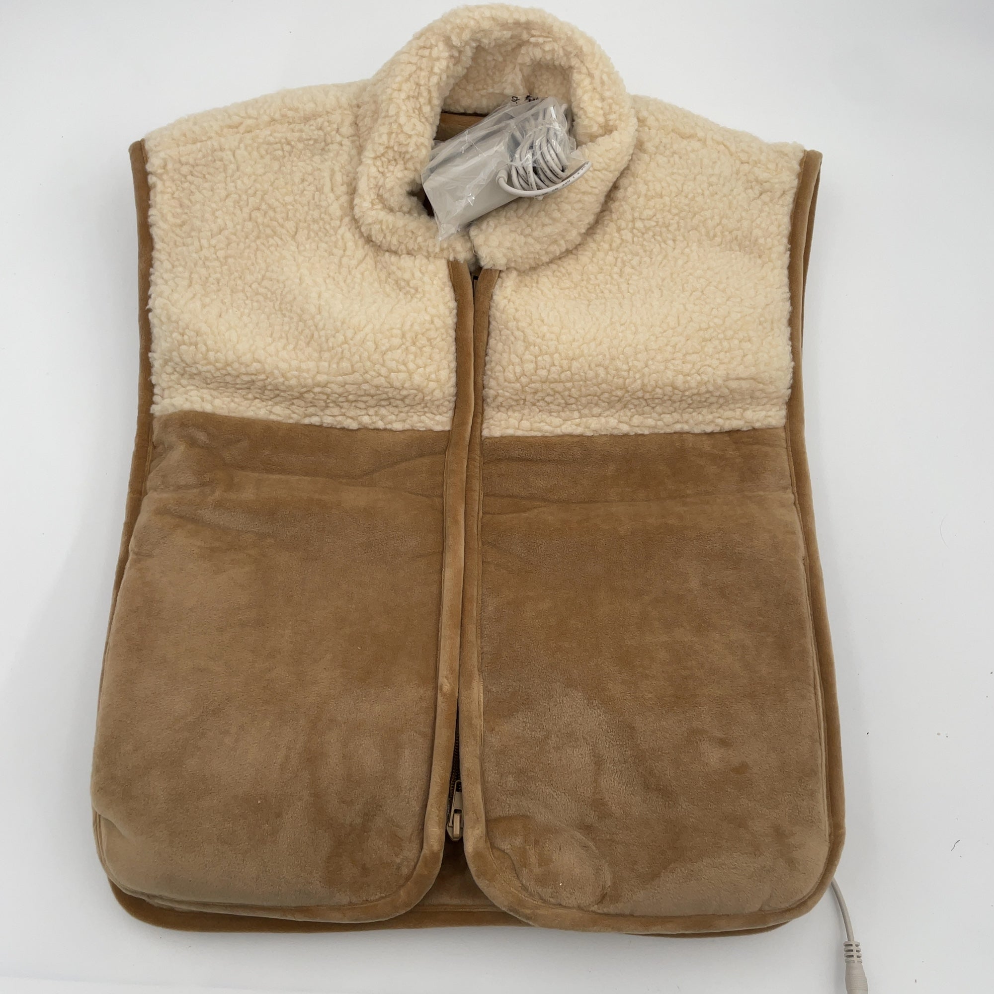 Sharper Image Pain Relief Weighted Comfort Heated Vest Luxe