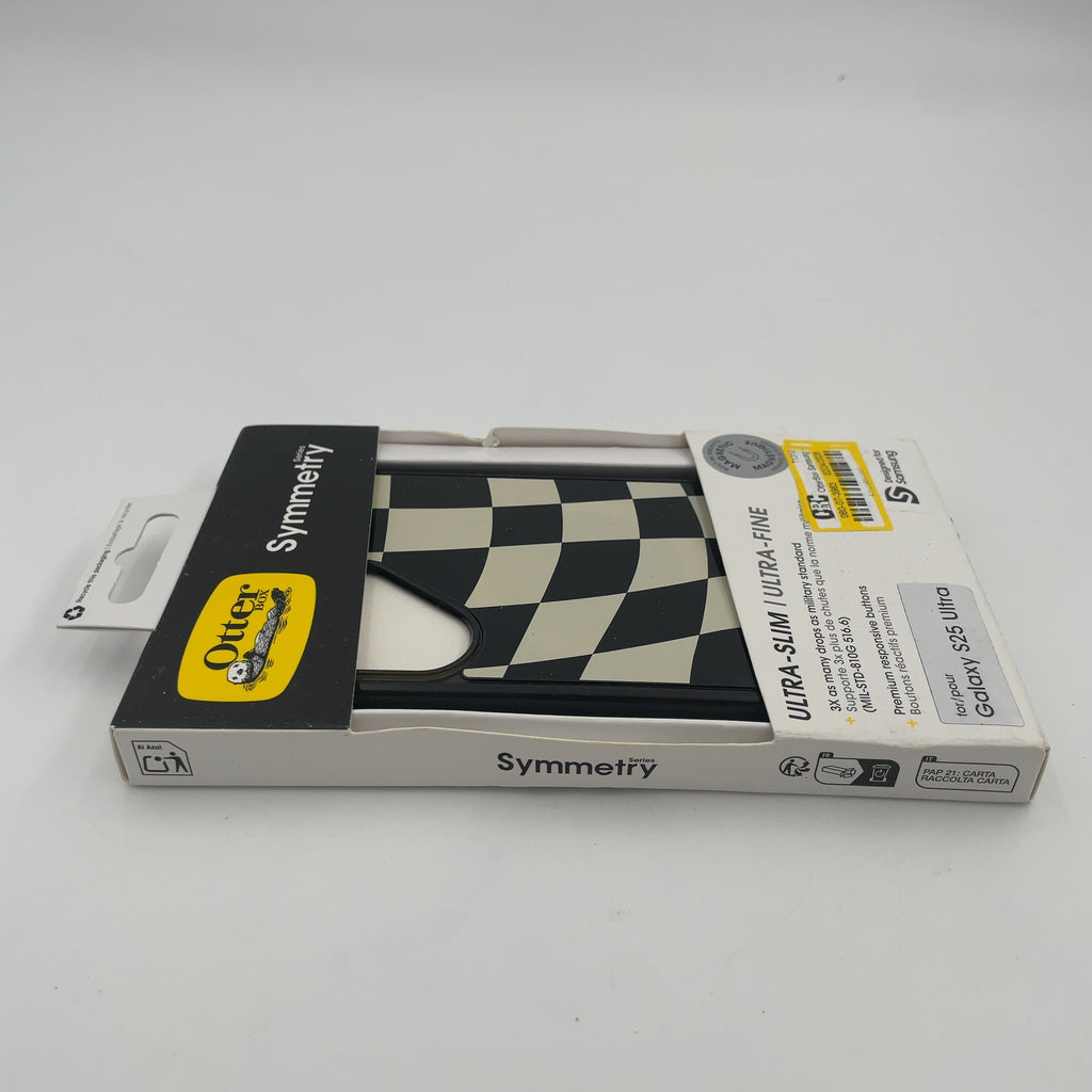 Otterbox Samsung Galaxy S25 Ultra Symmetry Series Case With Magnets - Wavy Charcoal: Solid Design, Plastic Construction