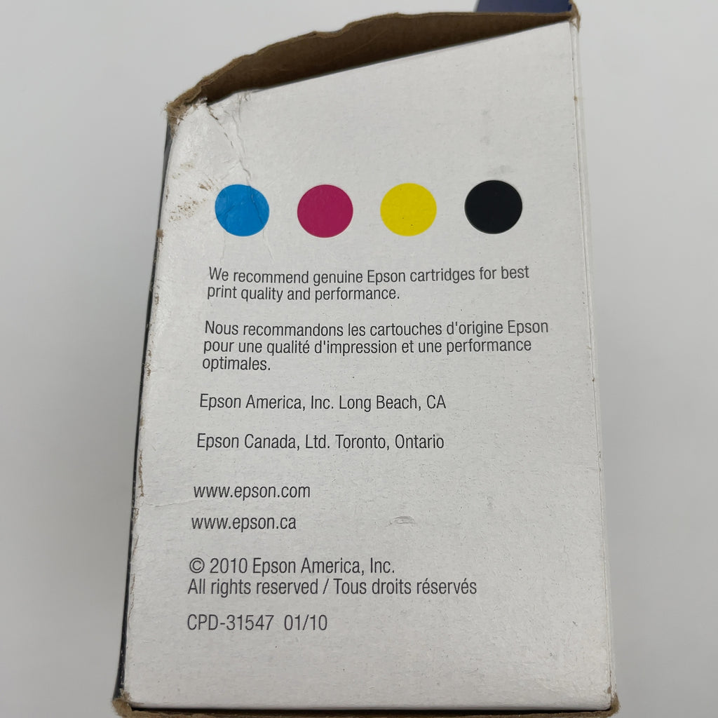 Epson 69 4Pk Combo Ink Cartridges - Black/Cyan/Magenta/Yellow (T069120Bcs): Epson Printer Ink Series, Standard Yield (Please Be Advised That Sets May Be Missing Pieces Or Otherwise Incomplete.)