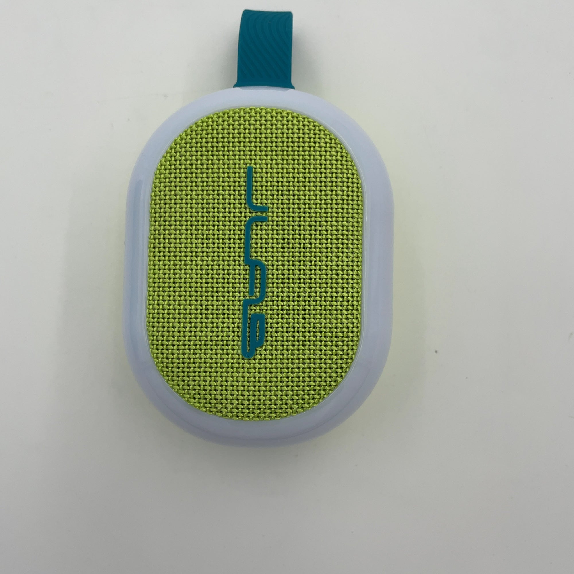Jlab Pop Party Portable Speaker - Lime Green: Waterproof, Usb-C, Bluetooth, Led Light