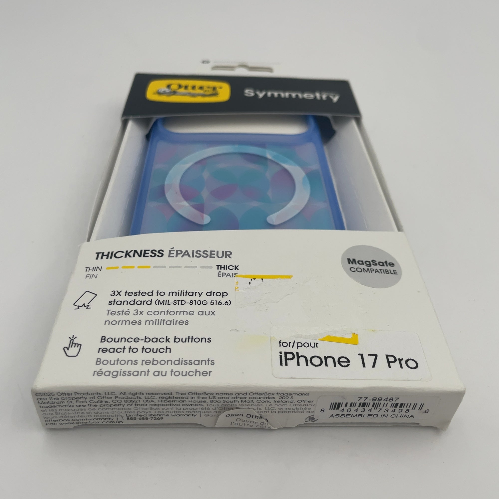 Otterbox Iphone 17 Pro Symmetry Series Case For Magsafe With Camera Control - Opal Prism