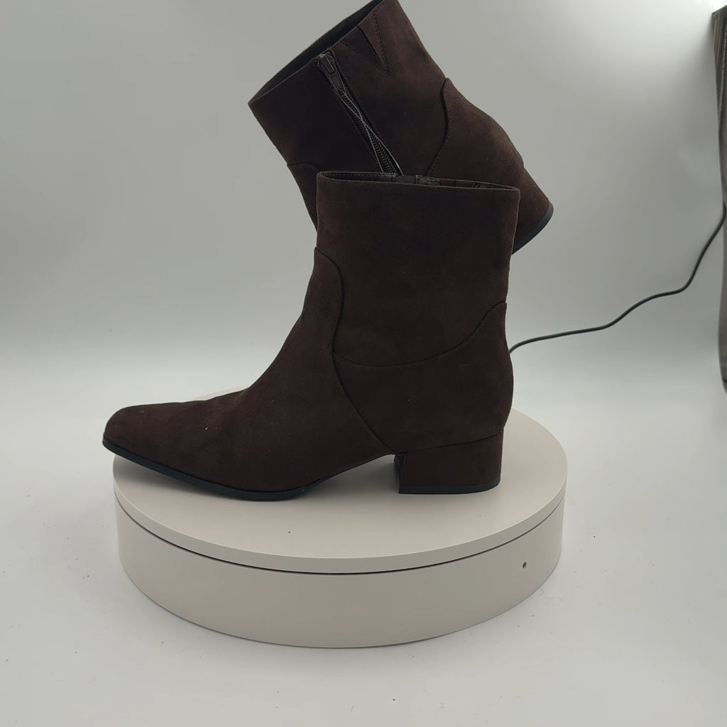 Women’s Coral Boots With Memory Foam Insole – Universal Thread Brown 8.5