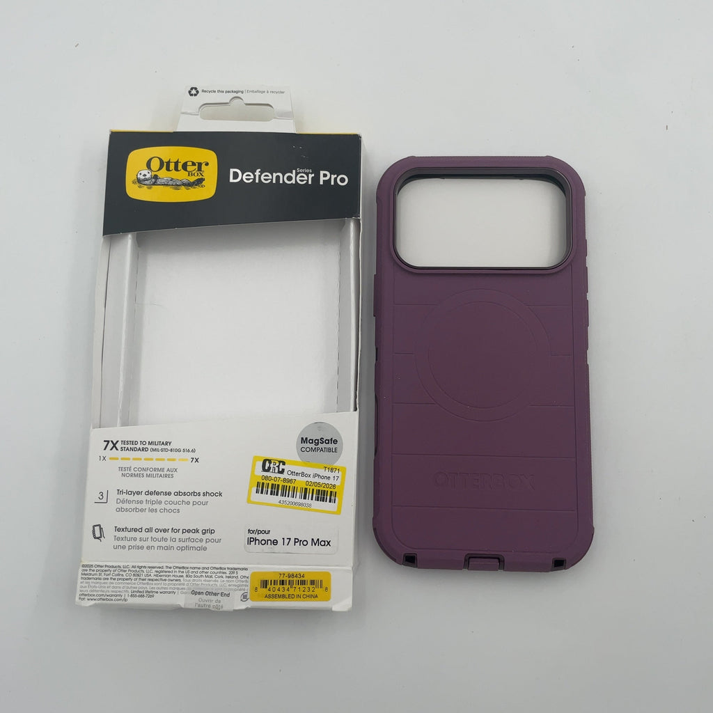 Otterbox Iphone 17 Pro Max Defender Series Pro Case For Magsafe With Camera Control - Purple Mystery