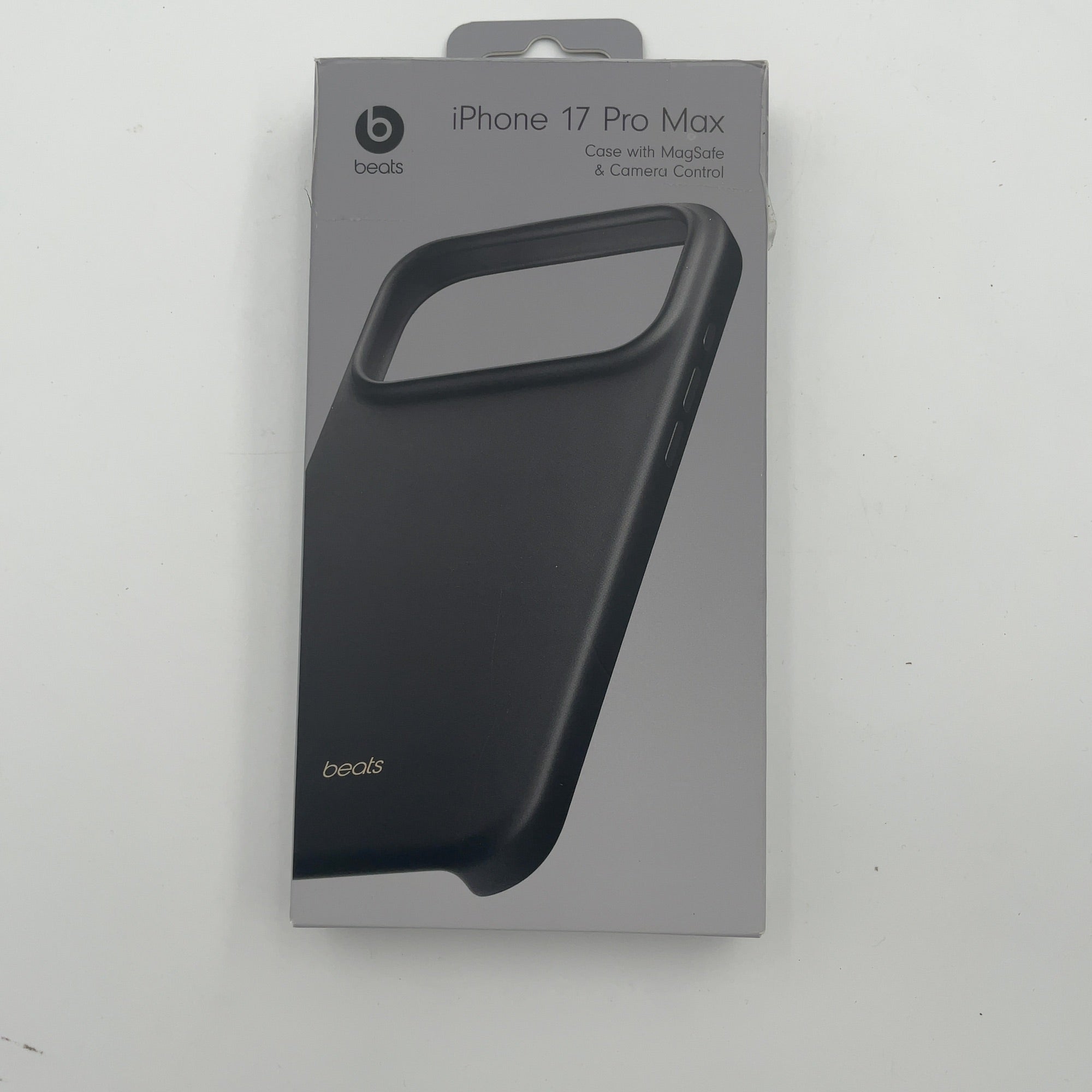 Beats iPhone 17 Pro Max Case with MagSafe and Camera Control — Granite Gray