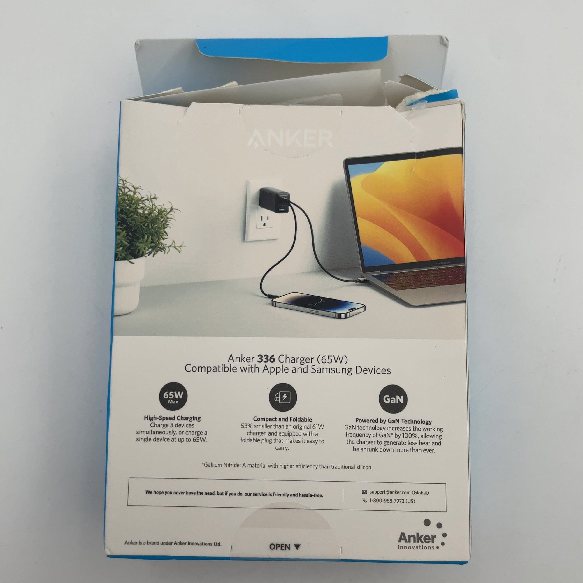 Anker 65W Gan Prime 3 Port