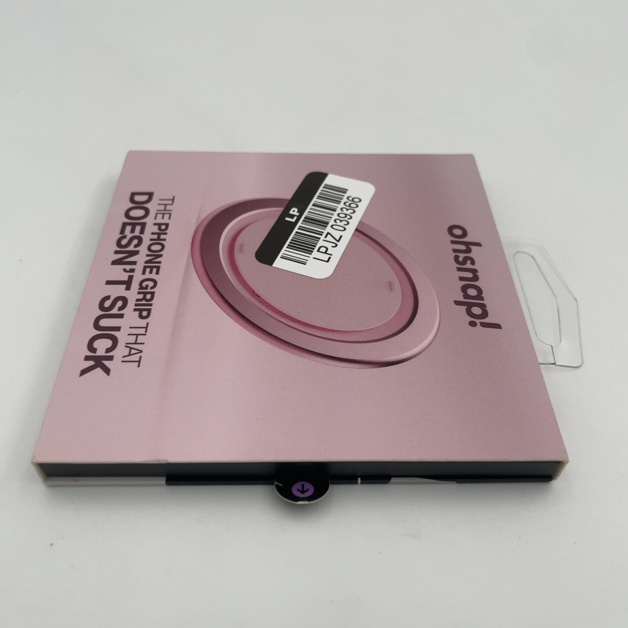 Ohsnap! Snap Grip Luxe Magnetic Phone Grip - "Pick Me" Pink