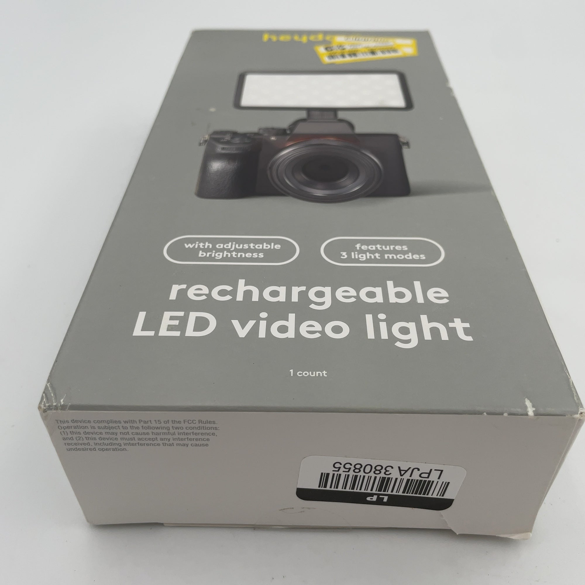 Led Camera Lighting Accessory With Battery Light And Phone Mount - Heyday Black: Camera Lighting Accessory