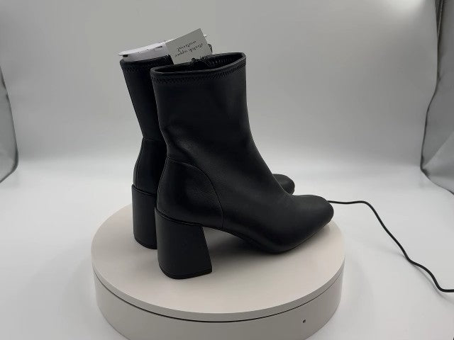 Women’s Pippa High Shaft Heeled Boots - A New Day Black 6.5
