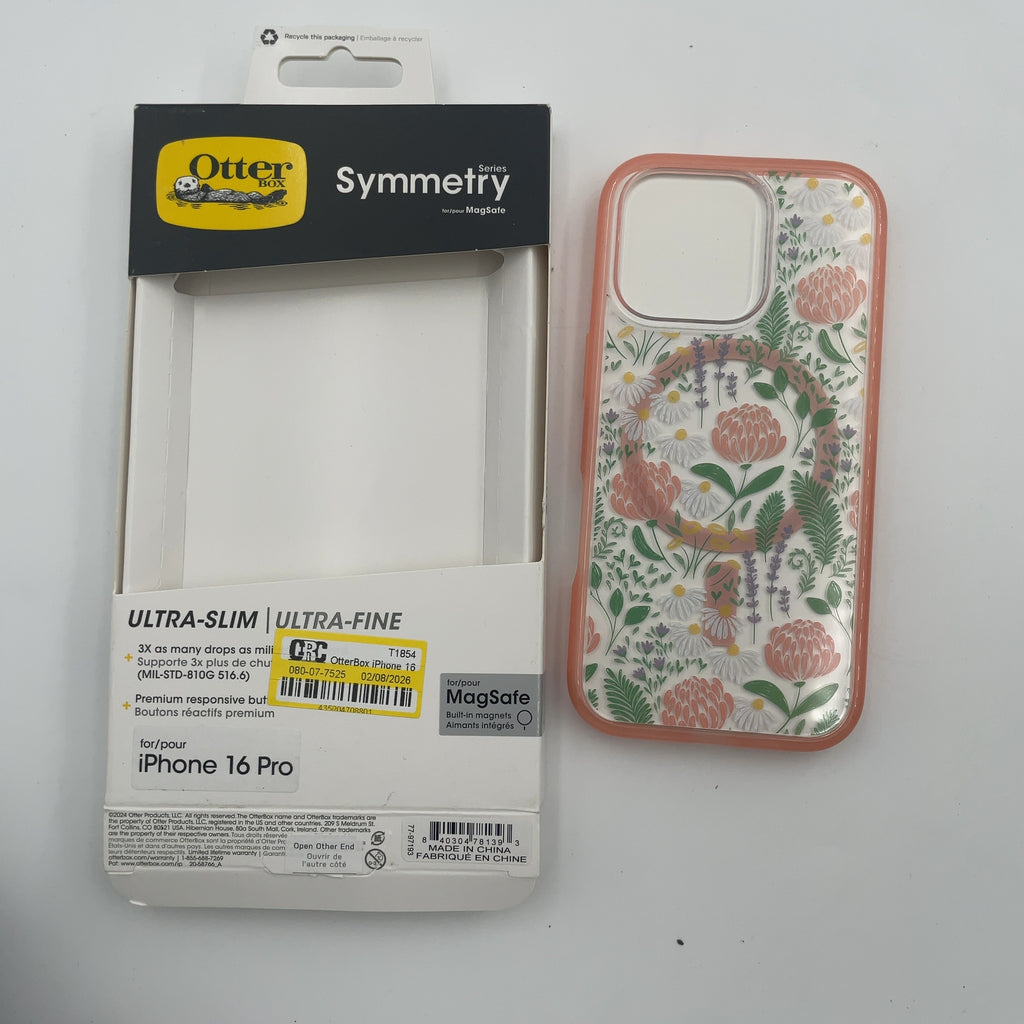 Otterbox Iphone 16 Pro Symmetry Series Case With Magsafe - Peachy Bloom