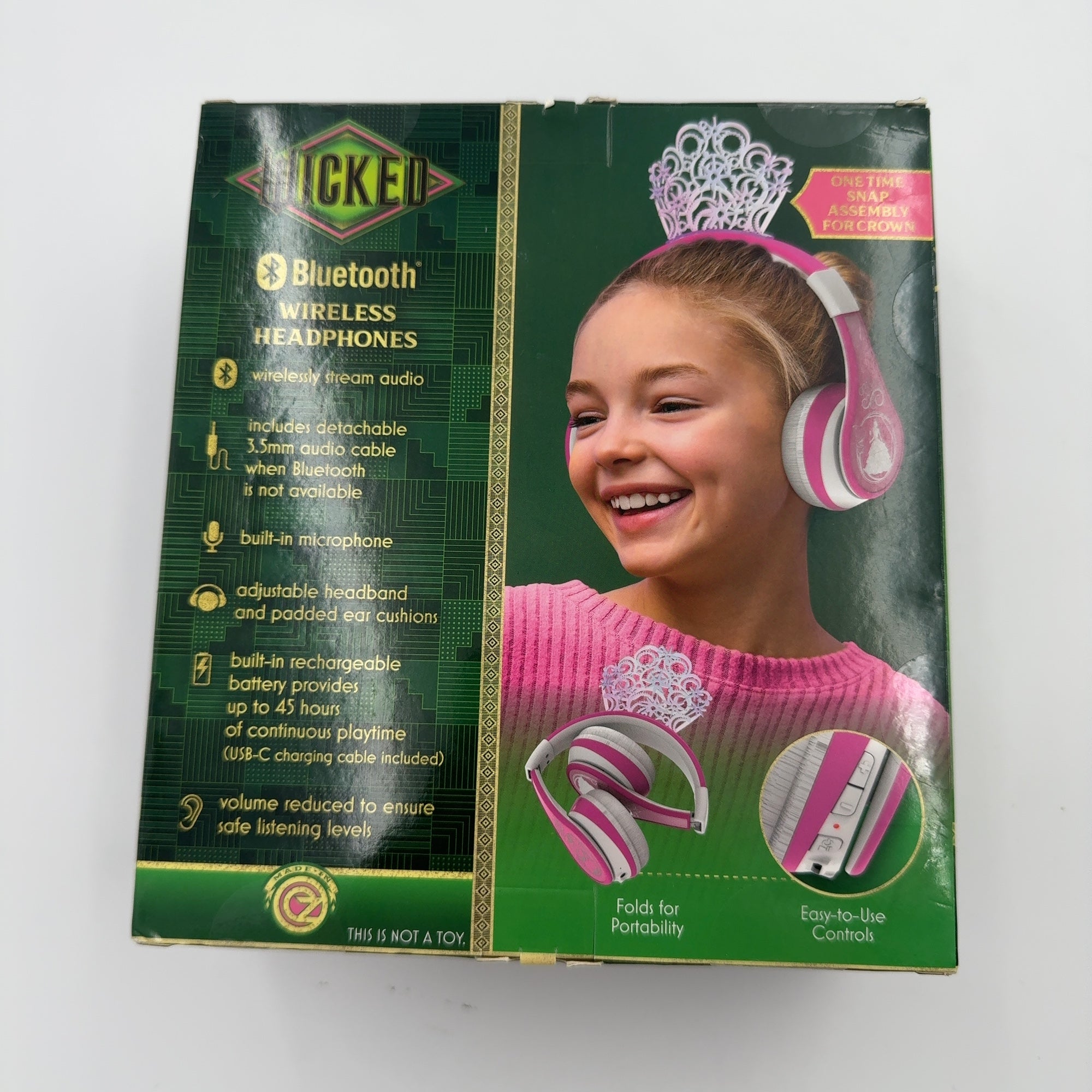 Wicked Glinda Bluetooth Wireless Headphones