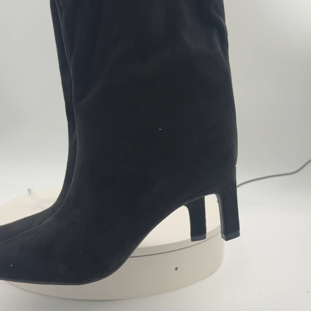 Women’s Justice Boots With Memory Foam Insole – A New Day Black 5.5