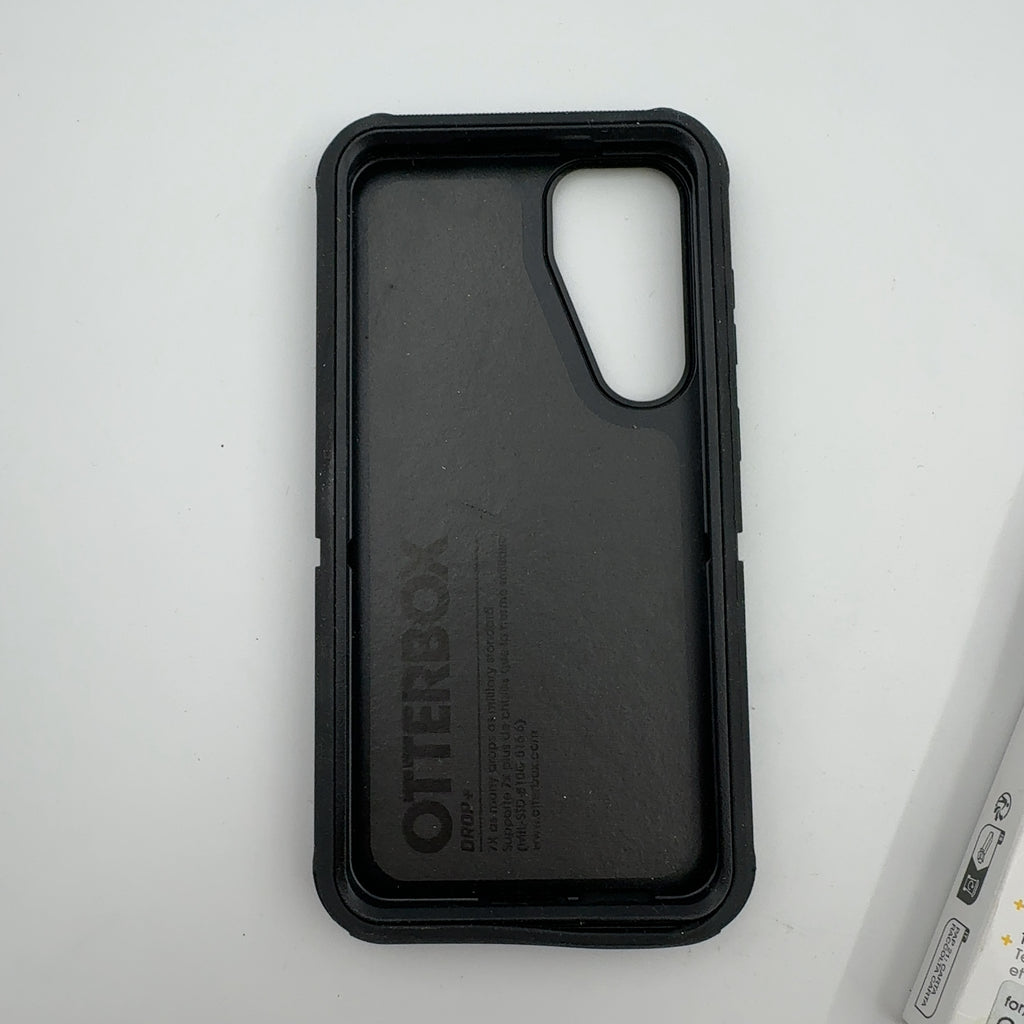 Otterbox Samsung Galaxy S25+/S24+ Defender Series Pro Case - Black: Solid Plastic Cell Phone Cover