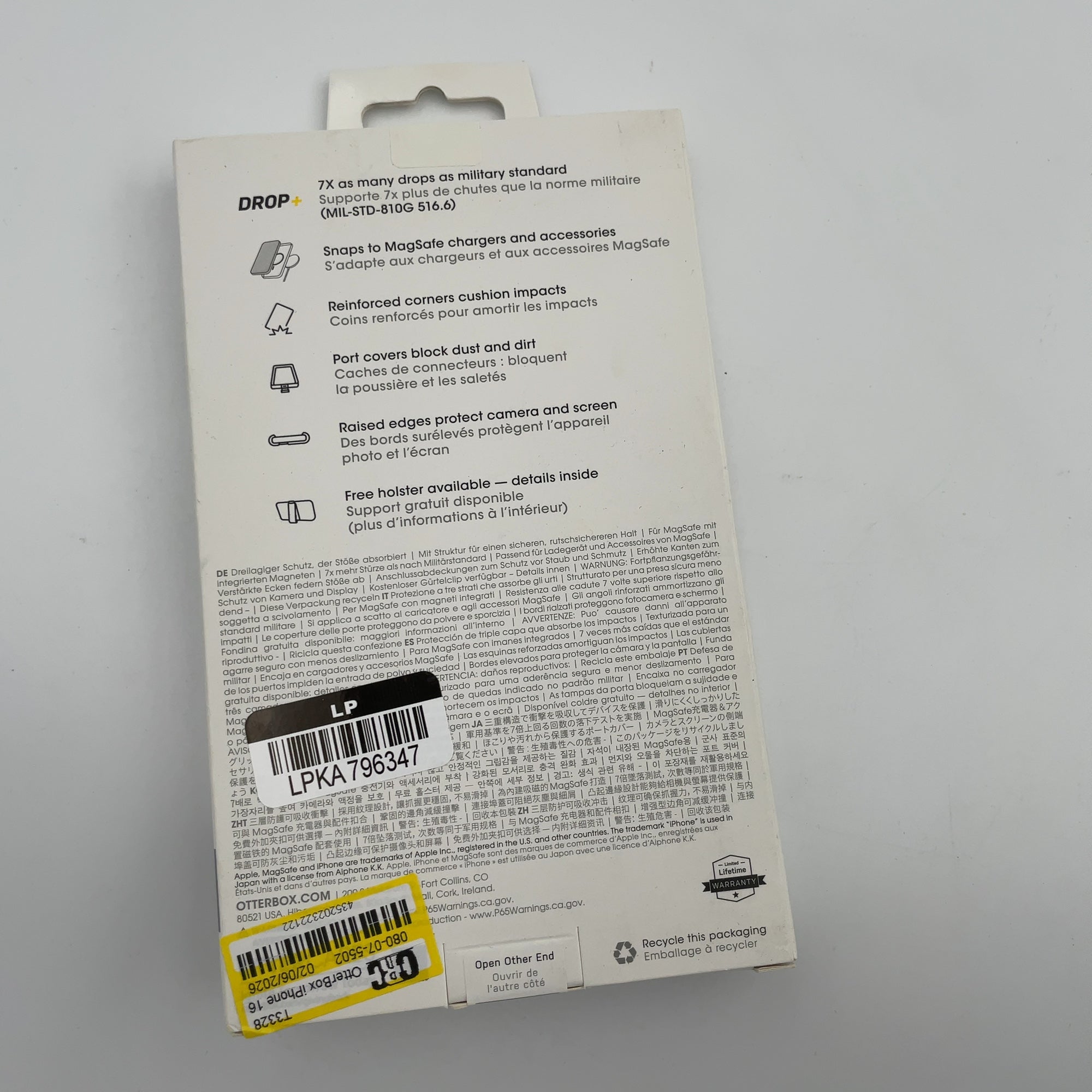 Otterbox Iphone 16 Defender Pro Series Case With Magsafe - Black