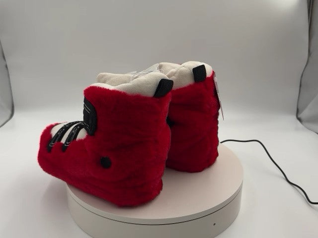 Kids' Ski Bootie Slippers - Wondershop Red 2-3