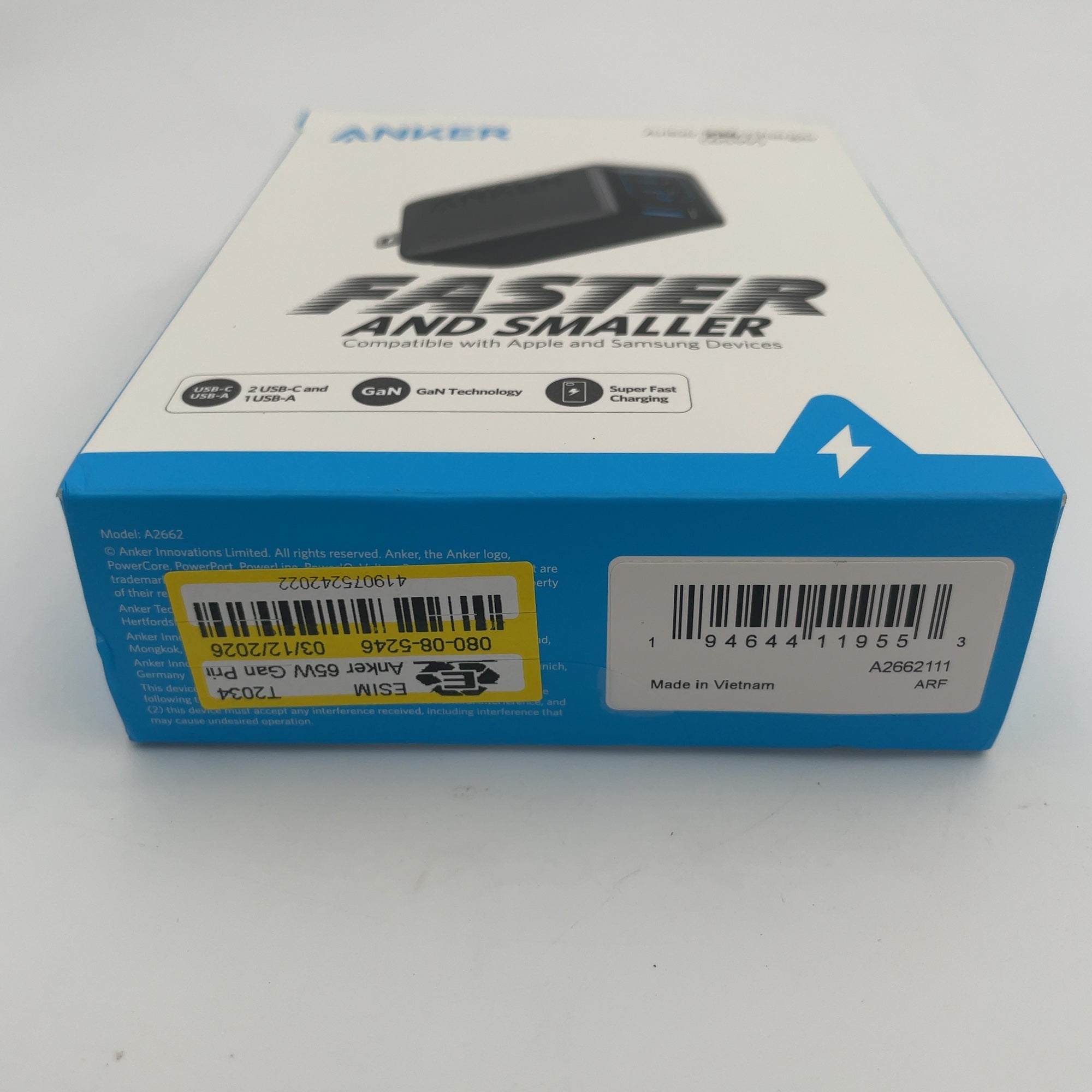 Anker 65W Gan Prime 3 Port