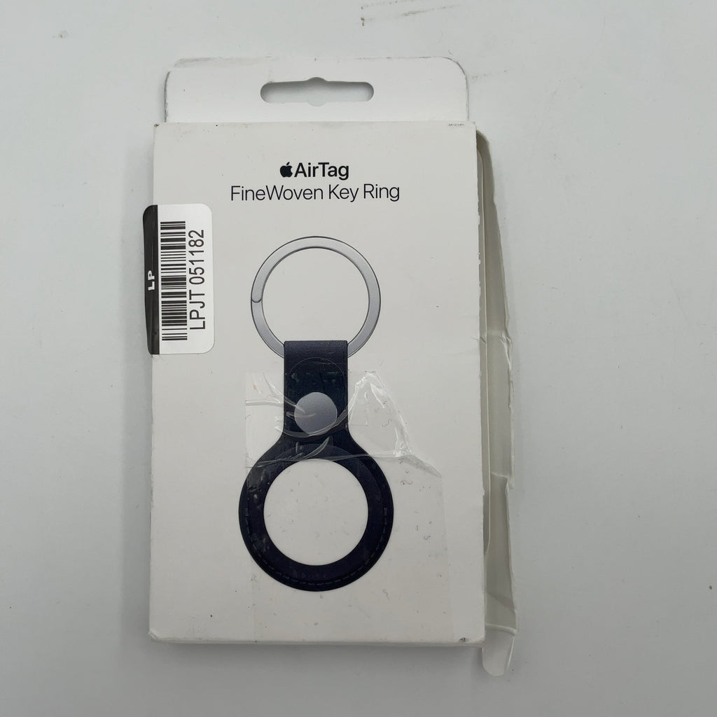 Apple Airtag Finewoven Key Ring - Black