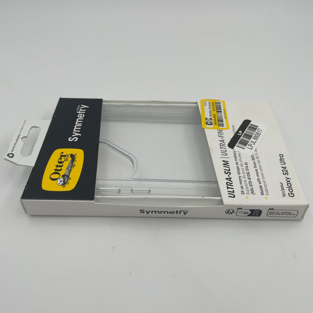 Otterbox Samsung Galaxy S24 Ultra Symmetry Series Case - Clear: Scratch & Bump Resistant