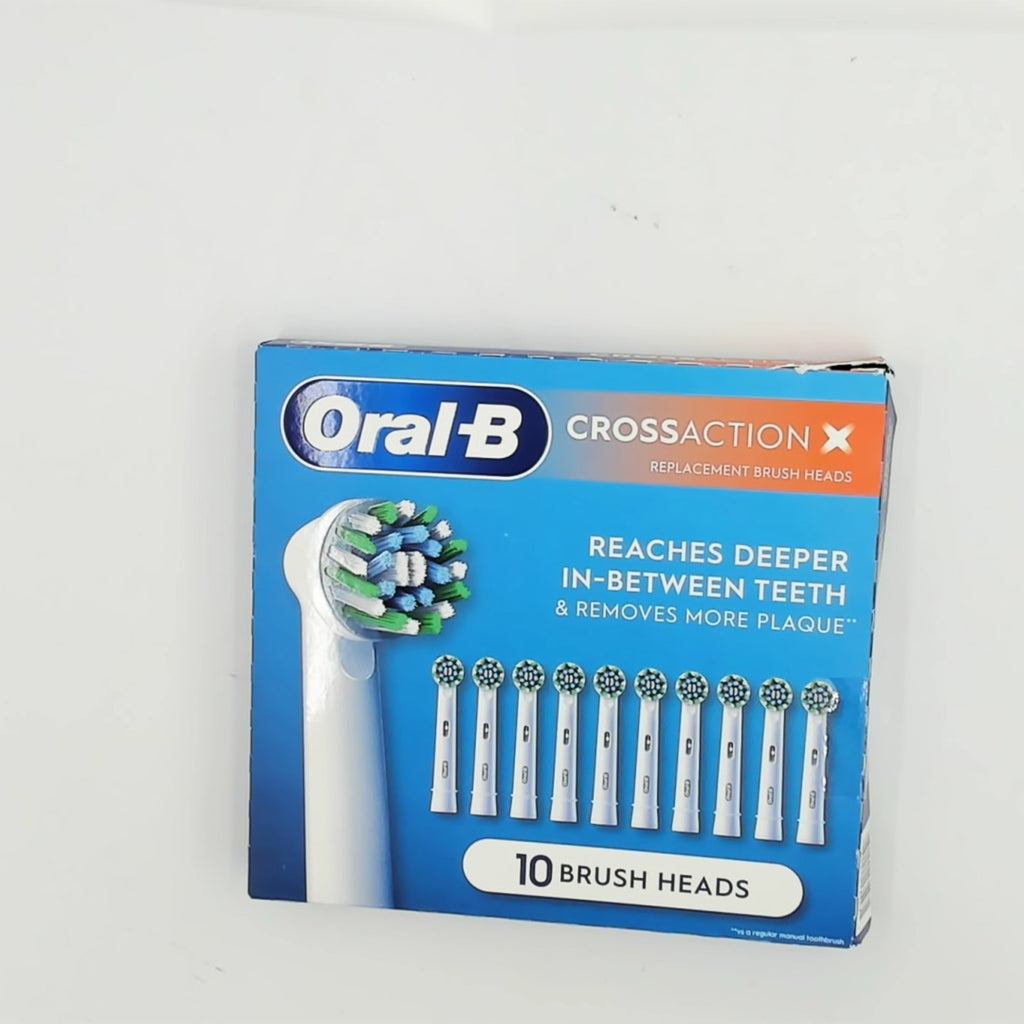 ORAL-B BRUSH HEADS 10 CT