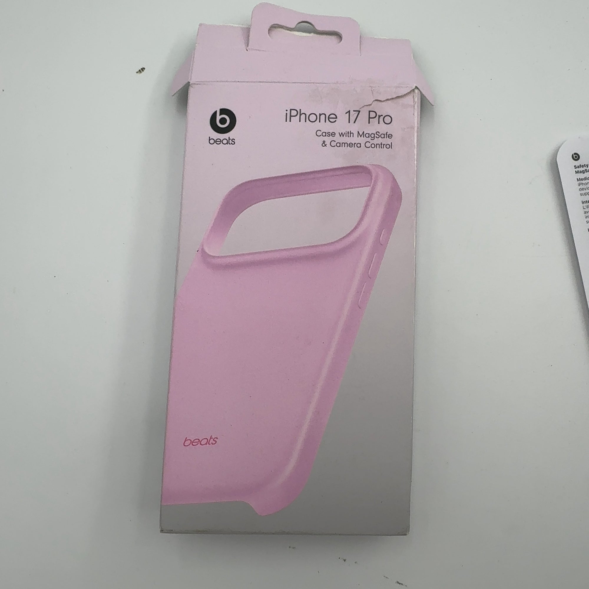 Beats Iphone 17 Pro Case With Magsafe And Camera Control — Pebble Pink