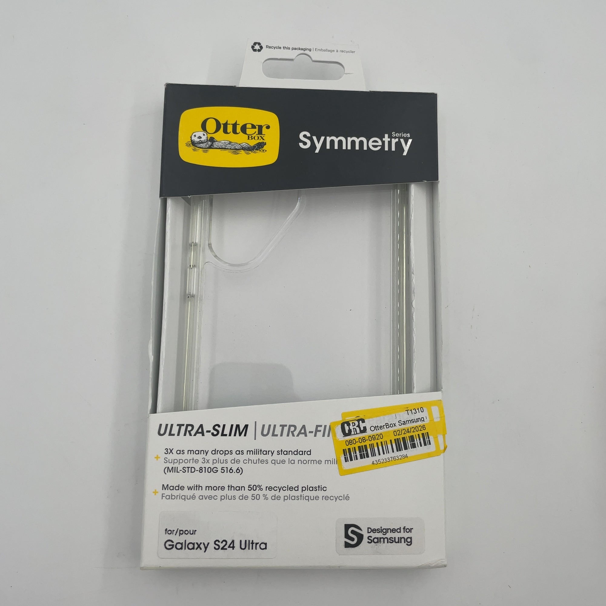 Otterbox Iphone 16 Pro Symmetry Series Case With Magsafe - Clear: Solid Plastic Design