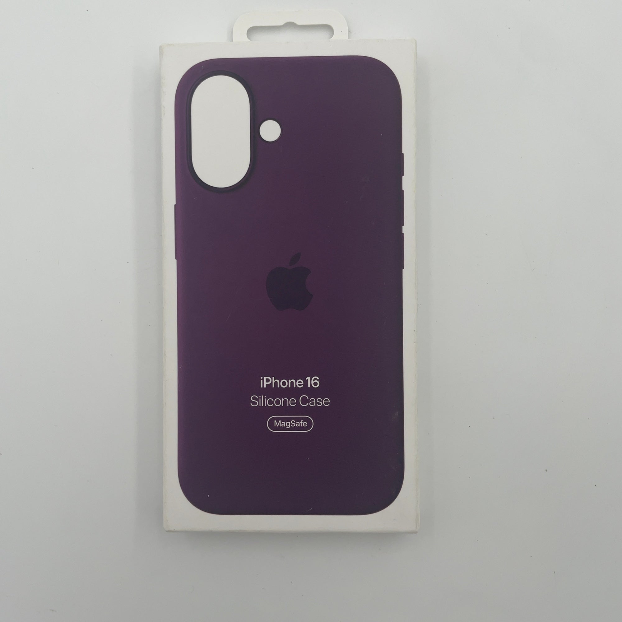 Apple Iphone 16 Silicone Case With Magsafe - Plum