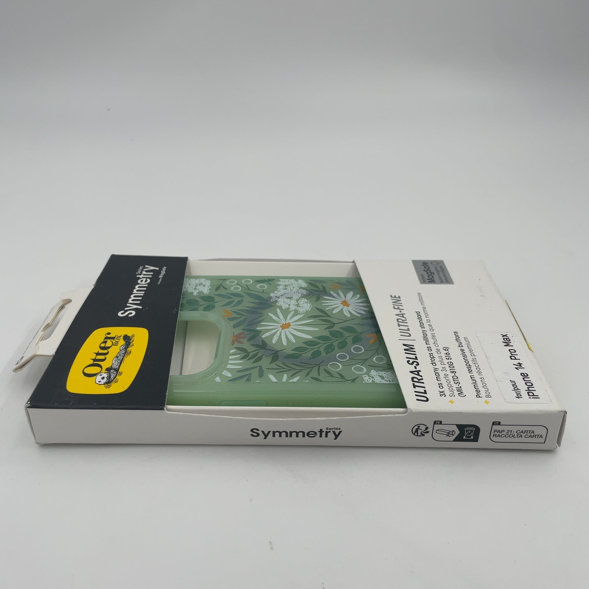 Otterbox Iphone 14 Pro Max Symmetry Plus Series Case With Magsafe - Sage Advice: Plastic, Bump-Resistant