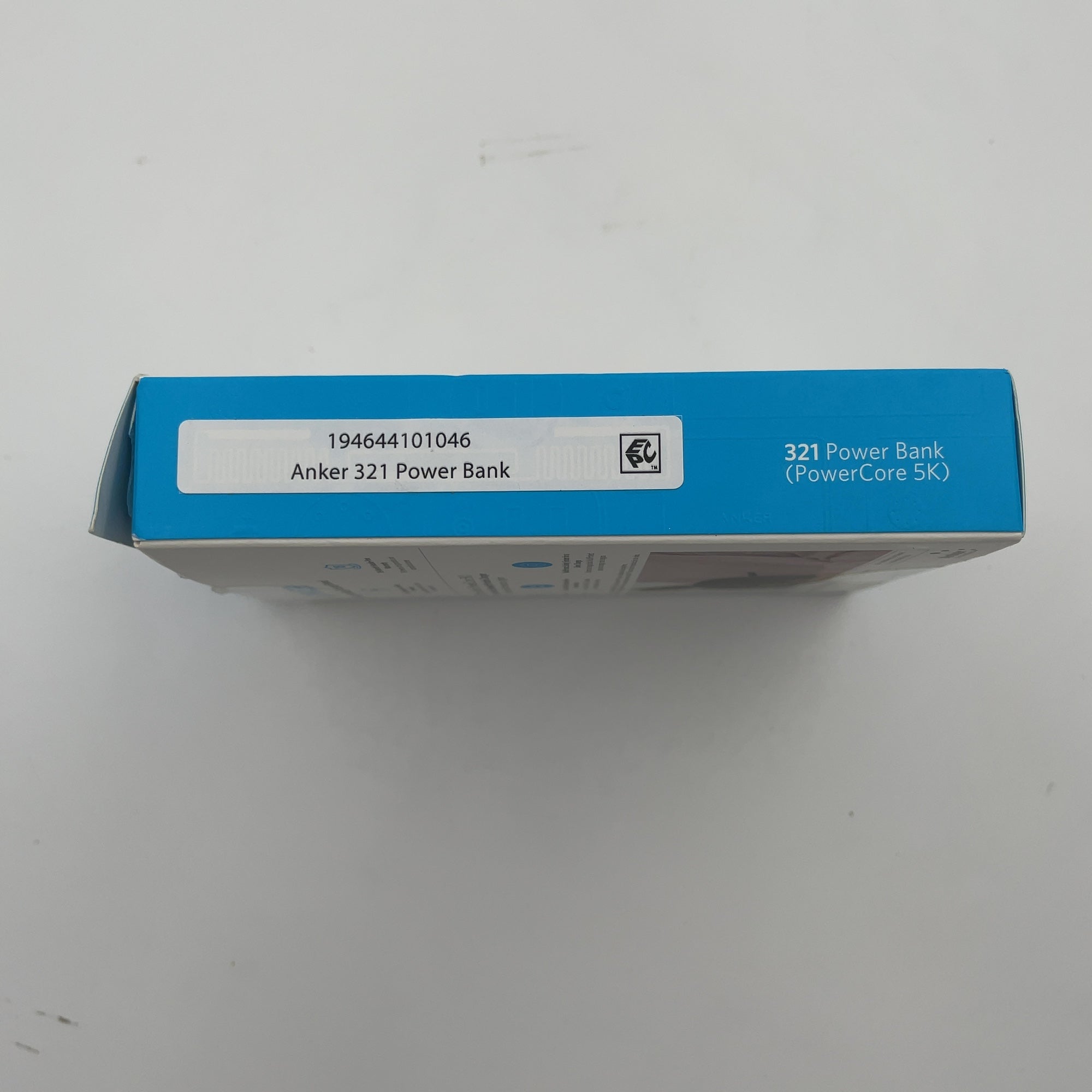 Anker 5000Mah Power Bank Powercore 5K 12W 1A1C - Black: Dual Output, Usb & Usb-C