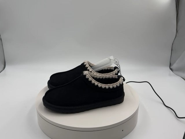 Kid's Nola Faux Suede Clog Slippers - Cat & Jack Black 2