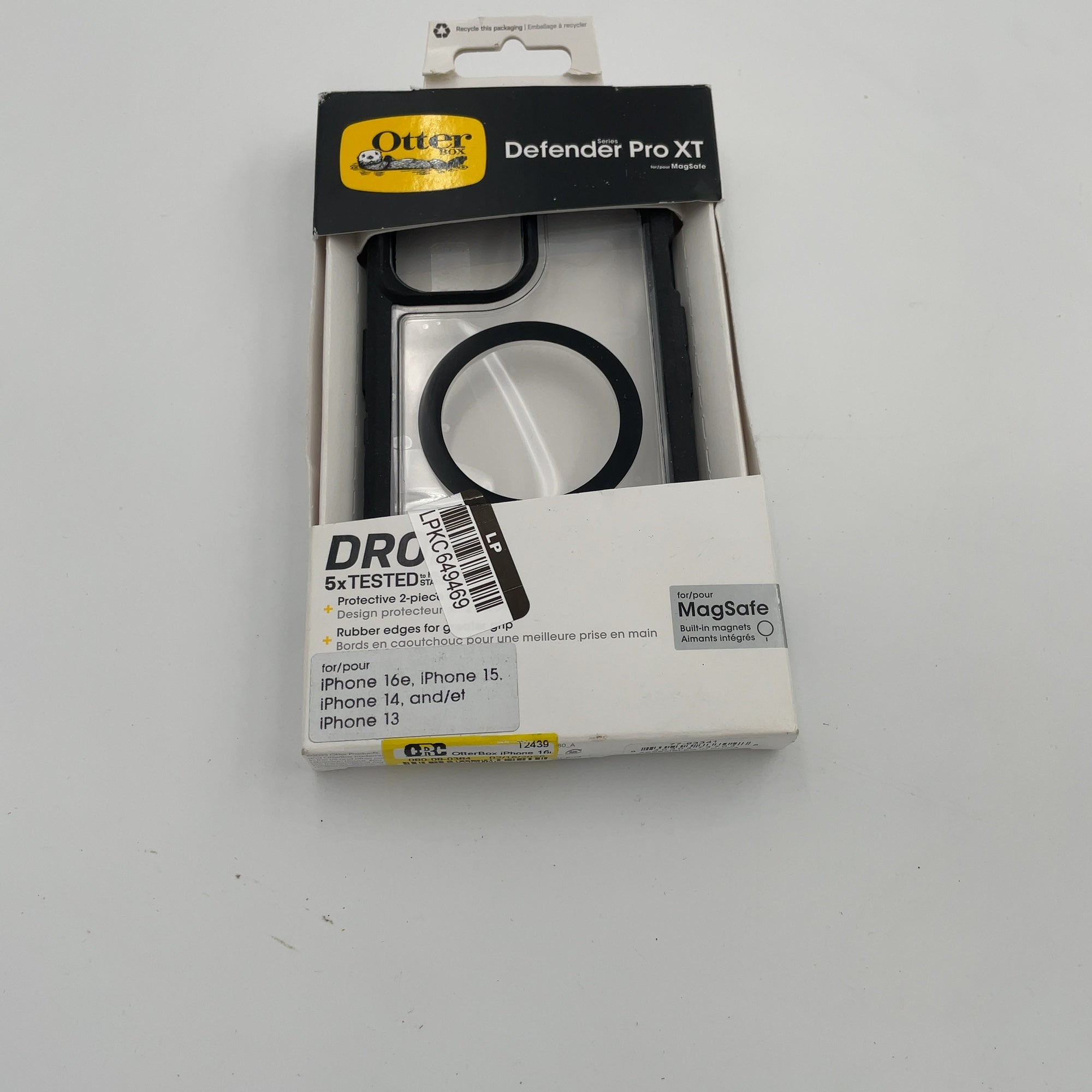 Otterbox Iphone 16E/Iphone 15/Iphone 14/Iphone 13 Defender Series Pro Xt Series For Magsafe Case - Dark Side