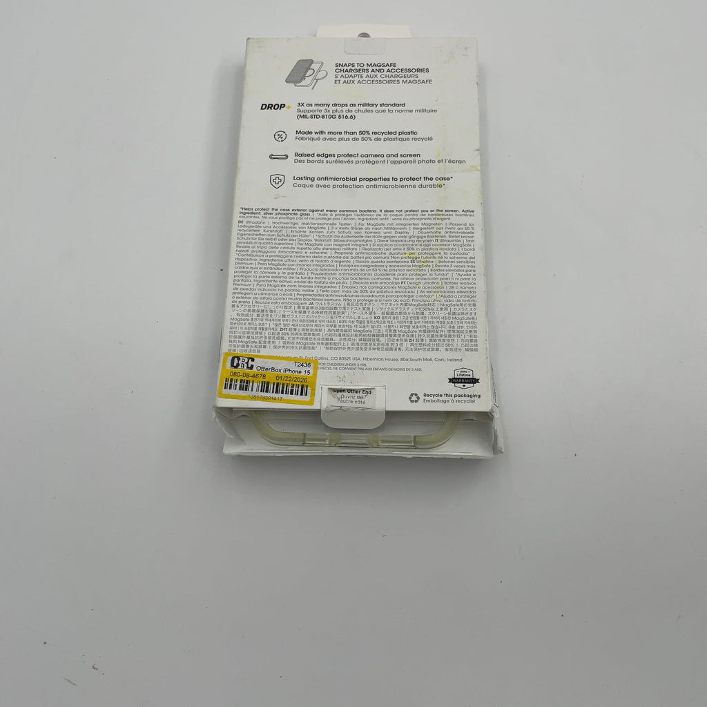 OtterBox iPhone 15 Plus/iPhone 14 Plus Symmetry Series Clear Case with MagSafe - Clear