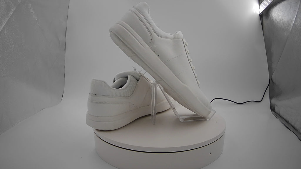 Men's Scout Sneakers - Goodfellow & Co White 11: Lace-Up, Cushioned Footbed, Mesh Construction, Medium Width