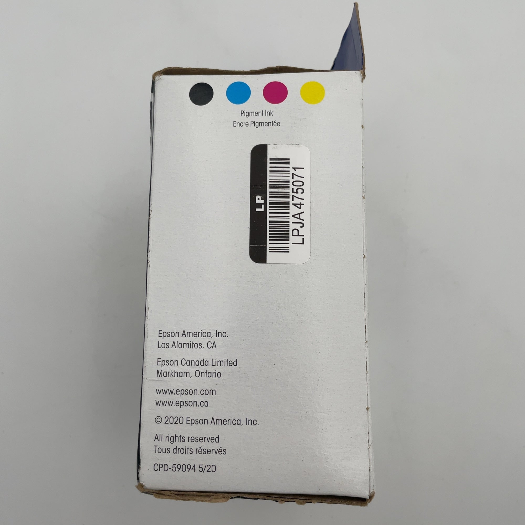 Epson 822 Cmyk Multipack Ink Cartridges: Standard Yield Printer Ink Combo Pack