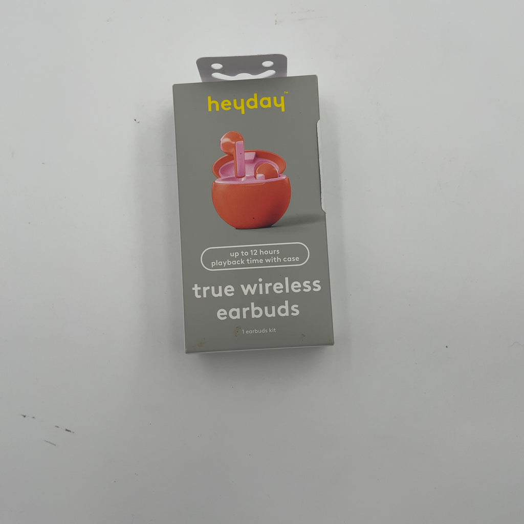 True Wireless Bluetooth Earbuds - Heyday Coral Orange