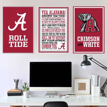 Ncaa 3Pk Adhesive Poster