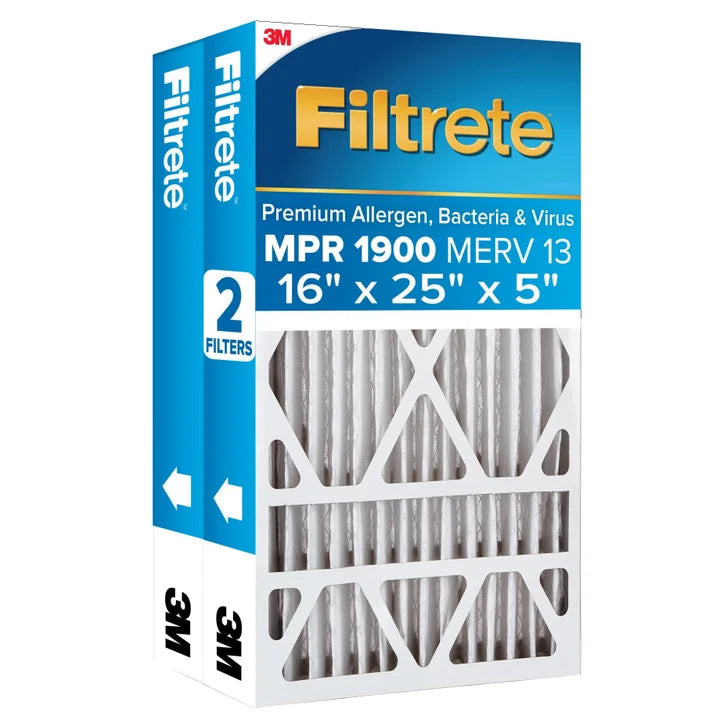 3M 1900 20X25X5 2Pk