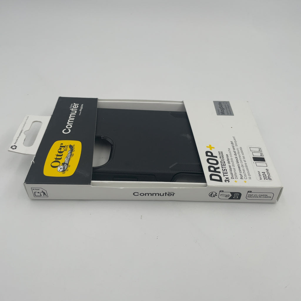 Otterbox Iphone 16 Plus Commuter Series Case With Magsafe - Black: Plastic Solid Pattern