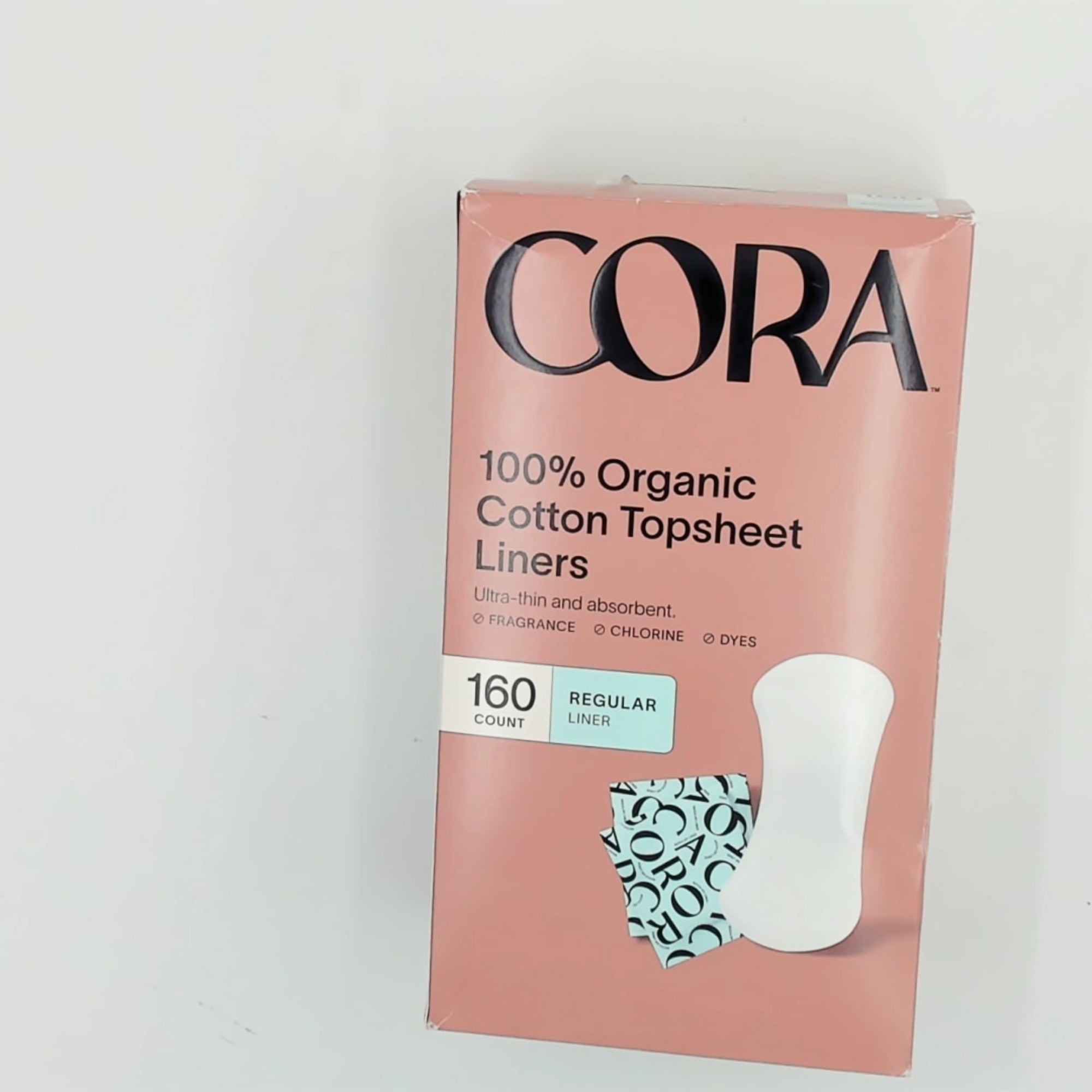 Cora Org Liner- 160 Ct