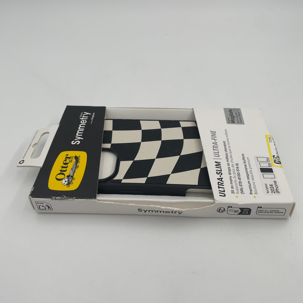 Otterbox Iphone 16 Plus Symmetry Series Case With Magsafe - Wavy Charcoal: Plastic Shell
