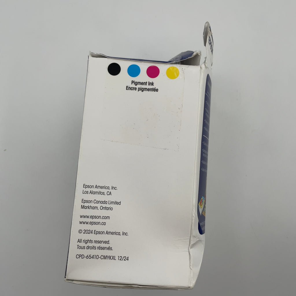 Epson 822Xl Black 822 C/M/Y 4Pk Ink Cartridges - Black Cyan Magenta Yellow (T822Xl-Bcs): Printer Ink Series, Standard Yield (Please Be Advised That Sets May Be Missing Pieces Or Otherwise Incomplete.)