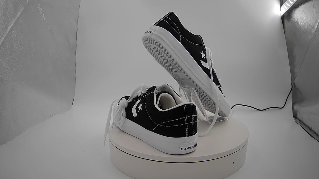 Converse Adult Day One Classic Sneakers- Black/White M10/W11.5