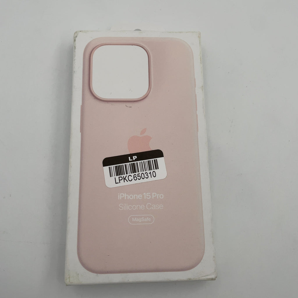 Apple Iphone 15 Pro Silicone Case With Magsafe - Light Pink