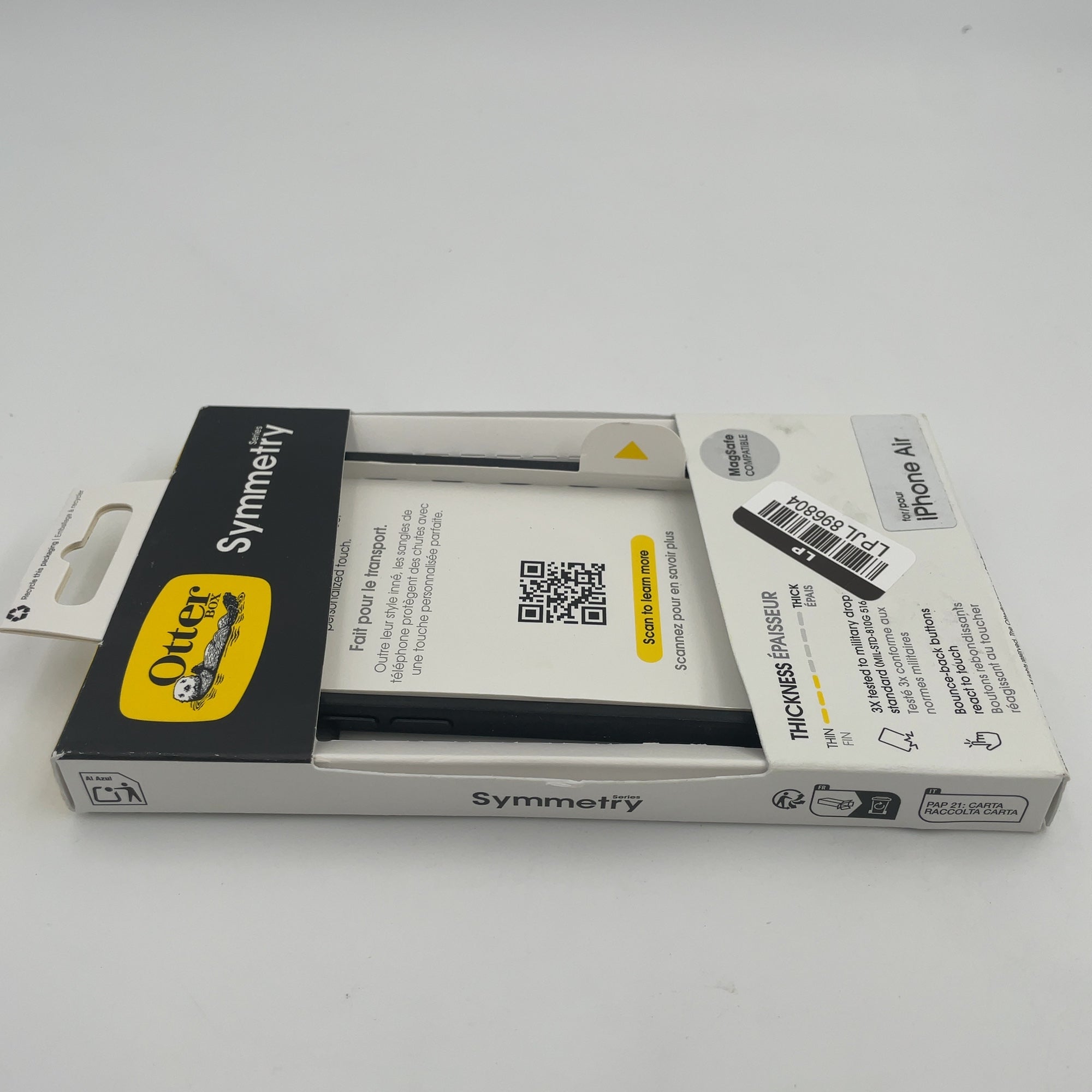 Otterbox Iphone Air Symmetry Series Case For Magsafe With Camera Control - Black