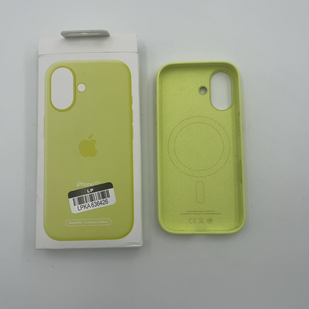 Apple Iphone 17 Silicone Case With Magsafe - Neon Yellow