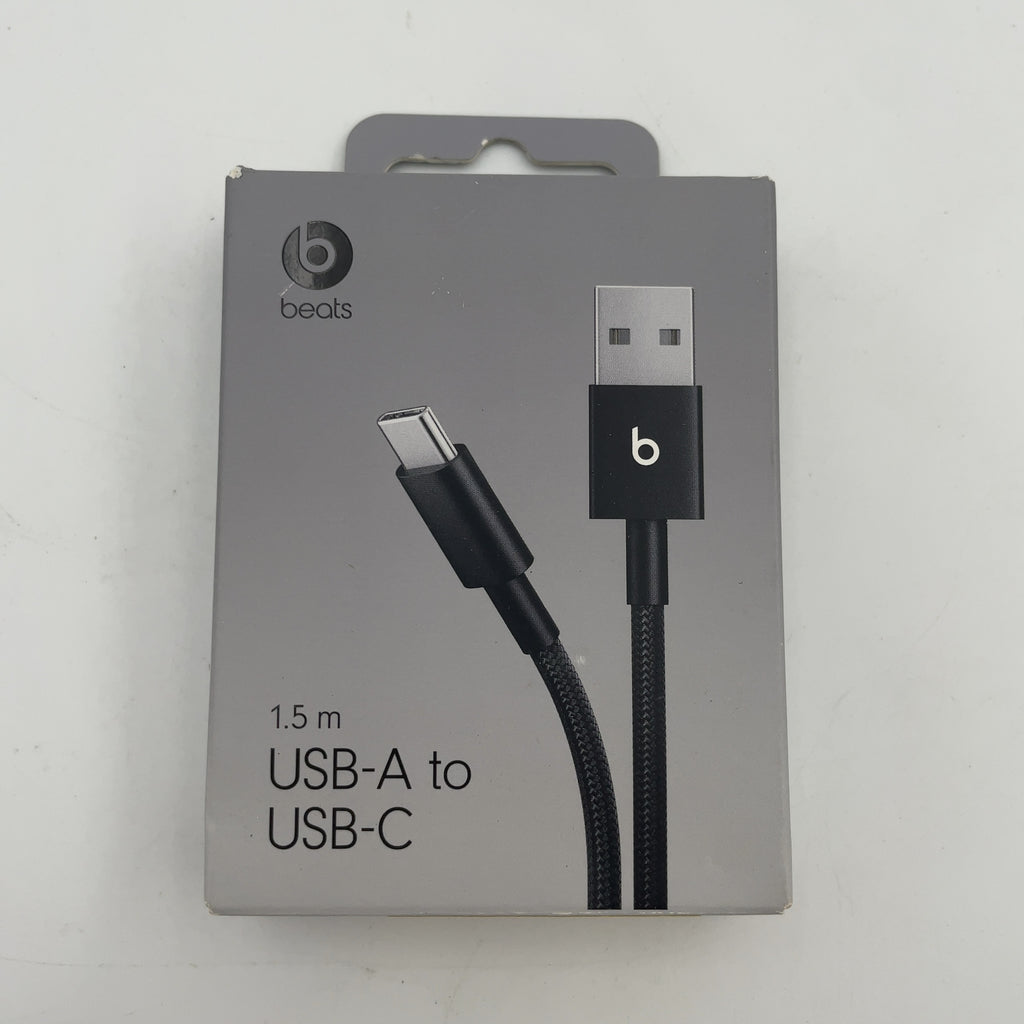 Beats Usb-A To Usb-C Woven Cable (1.5 M) - Bolt Black