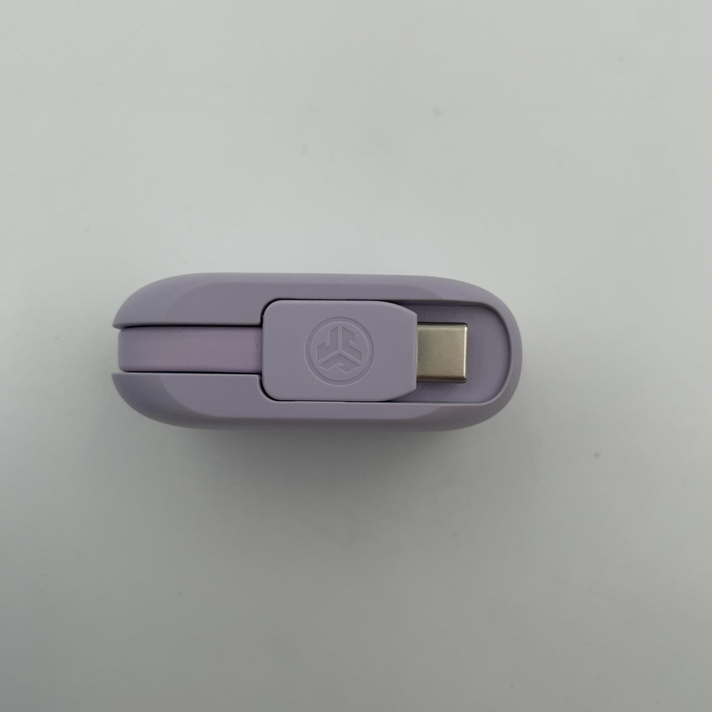 Jlab Go Air Pop True Wireless Bluetooth Earbuds - Lilac: Built-In Microphone, Sweat-Resistant